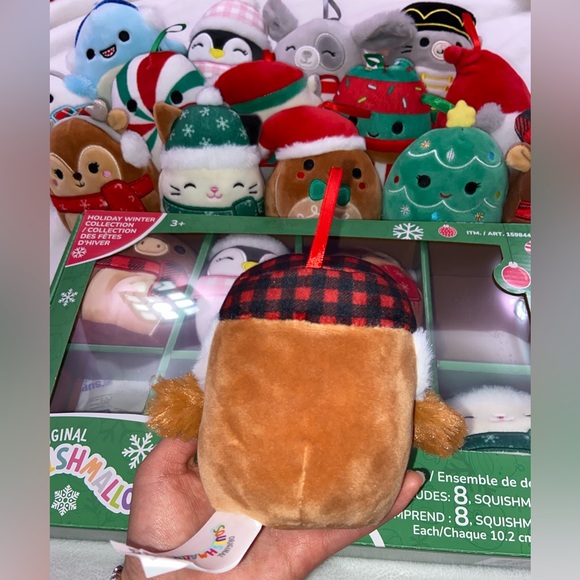 4” Avery Squishmallows Holiday Ornament - Picture 4 of 5